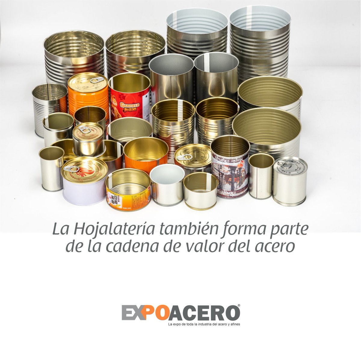 La industria de hojalatería forma parte de la cadena de valor del acero. Con solo mirar tu cocina te encontras con envases que conservan la comida, la yerba, el azúcar, los desodorantes, pinturas, aceites entre tantos productos que son envasados por la industria de la hojalatería