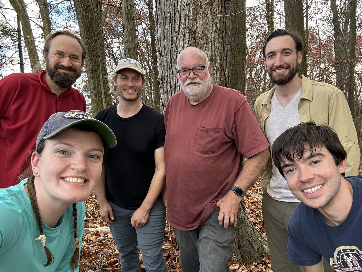 A beautiful day for fieldwork with <a href="/paleowax/">Aaron Diefendorf</a> and <a href="/WattsDietrich/">Watts Dietrich</a>!