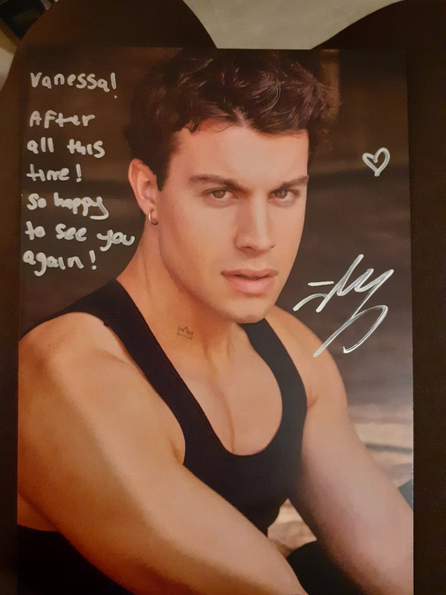 It's been 2 weeks ago since i saw you in Toulouse 😊 thanks so much for coming &amp; thanks for always be so gentle  <a href="/andrewmatarazzo/">Andrew Matarazzo</a> it was a real pleasure to see you again too after 3 years 🙏🥰 see you next time i hope 😘❤