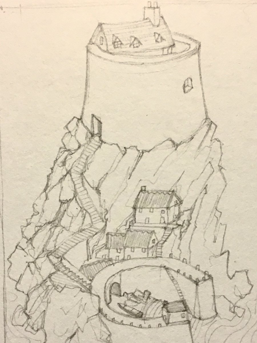 skylinetombs's tweet photo. #ttrpg #indierpgs #DnD Castles.

Tiny island castle. https://t.co/Tz4WEgzdd4