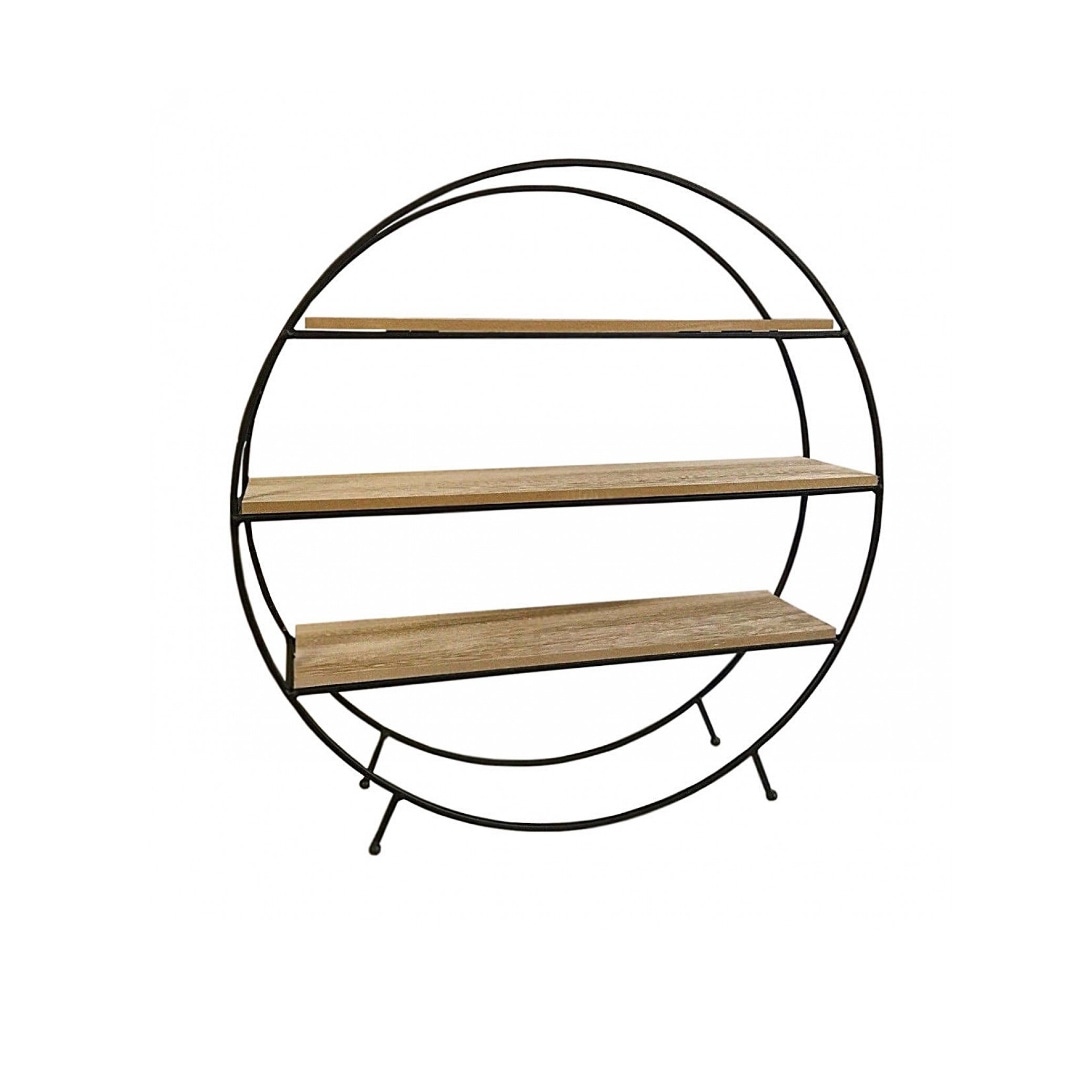 Round shelf standing unit

A unique round standing unit with two different shelf sizes. The wooden shelves are well made and sturdy making them perfect for displaying a variety of items in various places. Measurements: Maximum diameter is 50cm.
<a href="/ExclusiveFurni2/">Exclusive Furniture</a>