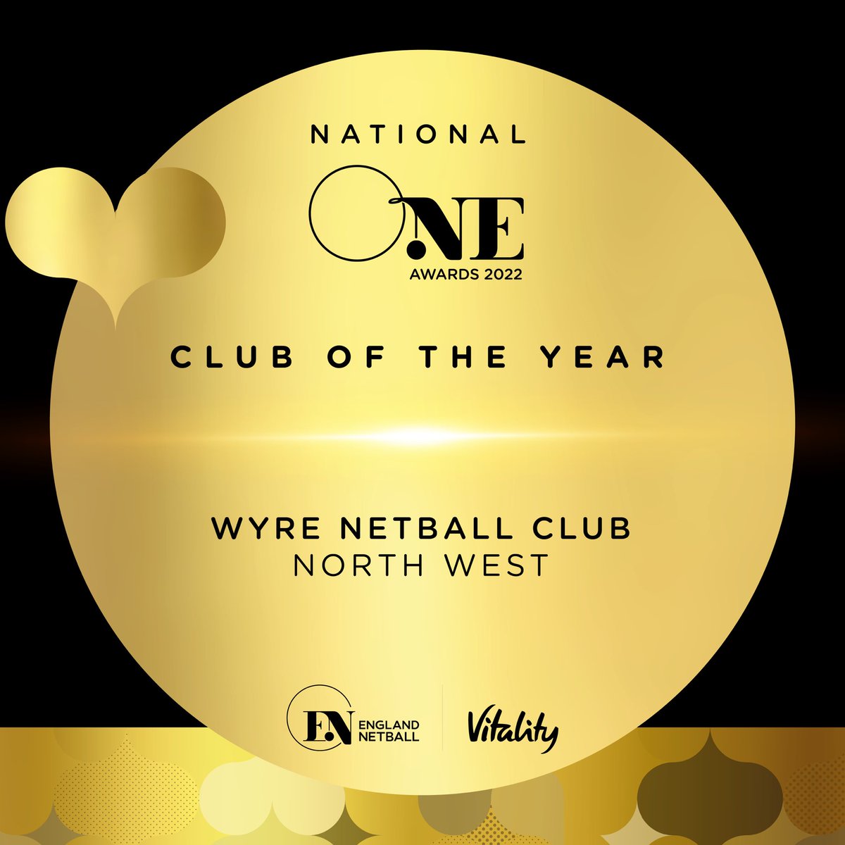 ✨ Club of the Year ✨

Congratulations to Wyre Netball Club for an outstanding contribution within their community 👏

Wyre Netball Club are working with the council to develop a 'Wyre Moving Strategy' as well as celebrating 17 athletes in NSL Pathways this year! 💪