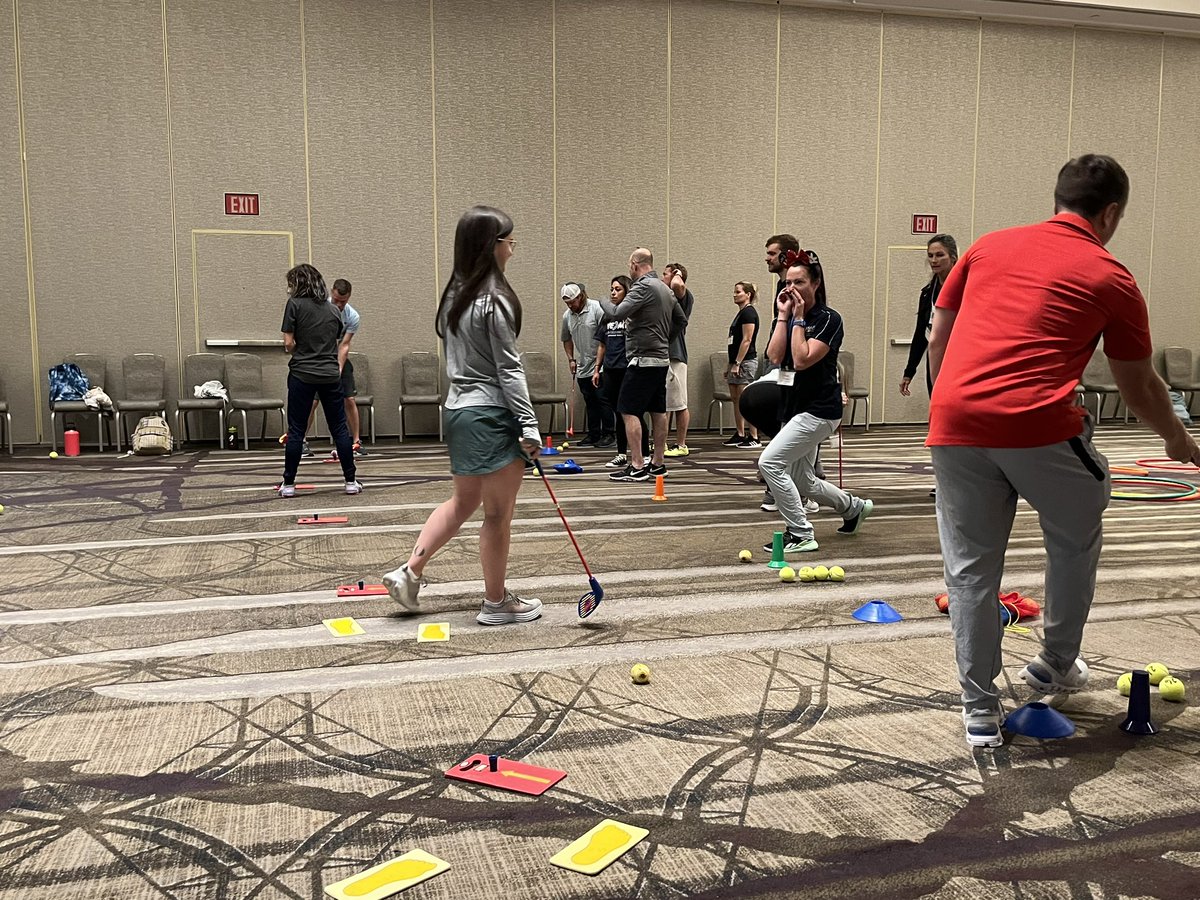 LOVED sharing my golf games with colleagues this afternoon <a href="/vahperd/">Virginia AHPERD</a>