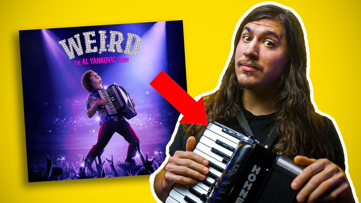 squeezeandthank's tweet photo. Accordionist Reacts to Weird: The Al Yankovic Story

https://t.co/QN5gIyT85C https://t.co/IefRy3A5Uw