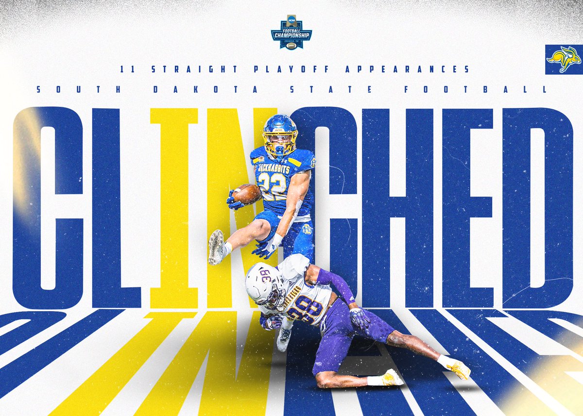 11 STRAIGHT PLAYOFF APPEARANCES FROM THE JACKRABBITS‼️

#GoJacks🐰🏈