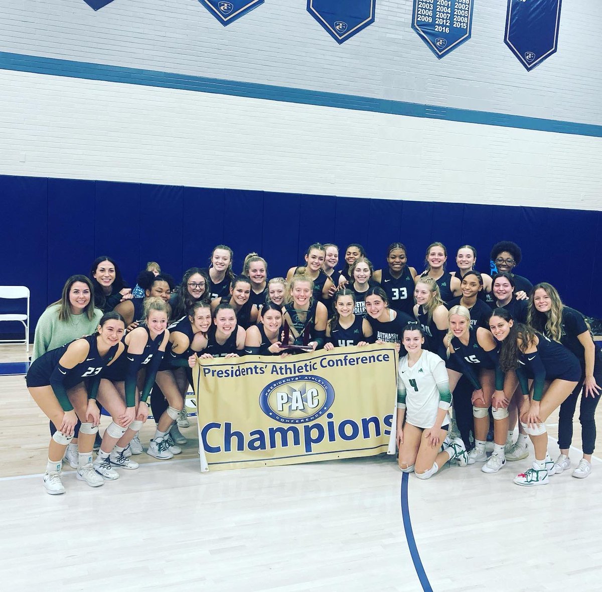 bethanyvb's tweet image. BETHANY BISON VOLLEYBALL IS YOUR 2022 PAC CHAMPION!!! @Bethany_Bison
