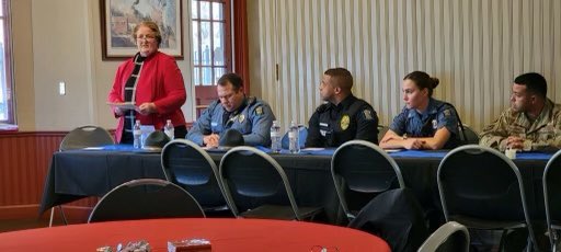 Kansas_DRE_SFST's tweet photo. It was an honor to share the afternoon with several families as they remember the sons, daughters, brothers, sisters, mothers and fathers they have lost to a drunk driver at the MADD Candlelight Vigil.  @MADDOnline https://t.co/k54iTWrm0A