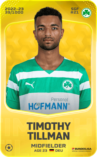 SorareGoat's tweet photo. 🎁GIVEAWAY🎁

J'offre  Timothy Tillman en Limited ! 

Pour participer : 

- RT 🔁
- Follow @Unpetitgiveaway, @SkelBonesNFT et @SorareGoat 

2 autres cartes à gagner sur la page de @Unpetitgiveaway 

T.A.S le 07/11 à 21h00

#NFTGiveaway #Sorare #Giveaway #Concours #Crypto https://t.co/9OZM7u6jG7