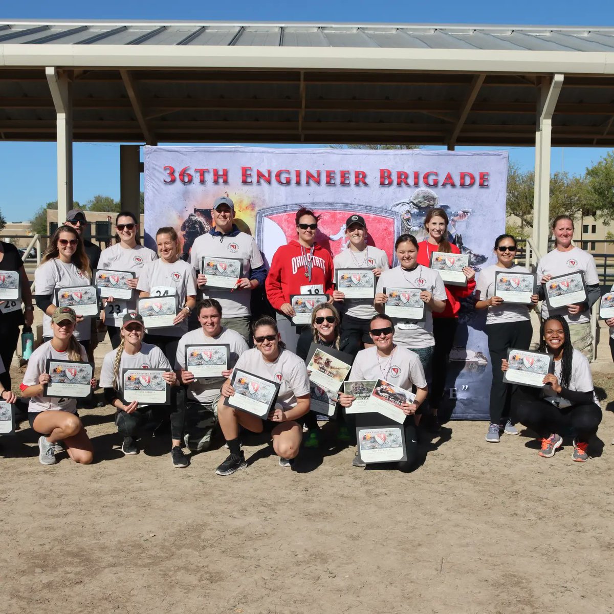 36thENBDE's tweet image. Our spouses had a blast at the Rugged Spouse Challenge today!  Spouses competed in over 10 events getting to experience first hand what our Soldiers train routinely.  Great work to everyone who participated or helped run the challenge!

#StayRugged