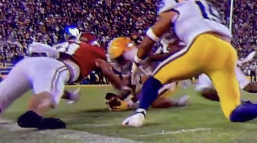If possession of a fumble was a photo