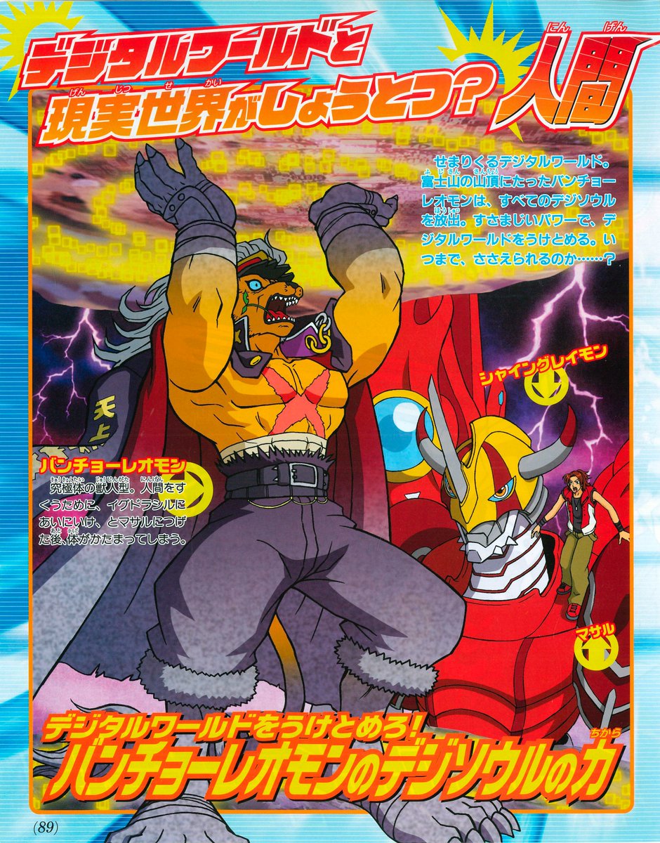 リリスモン92デジモン/アプモン愛好家♡ on Twitter "Digimon Savers TV Magazine (6/6