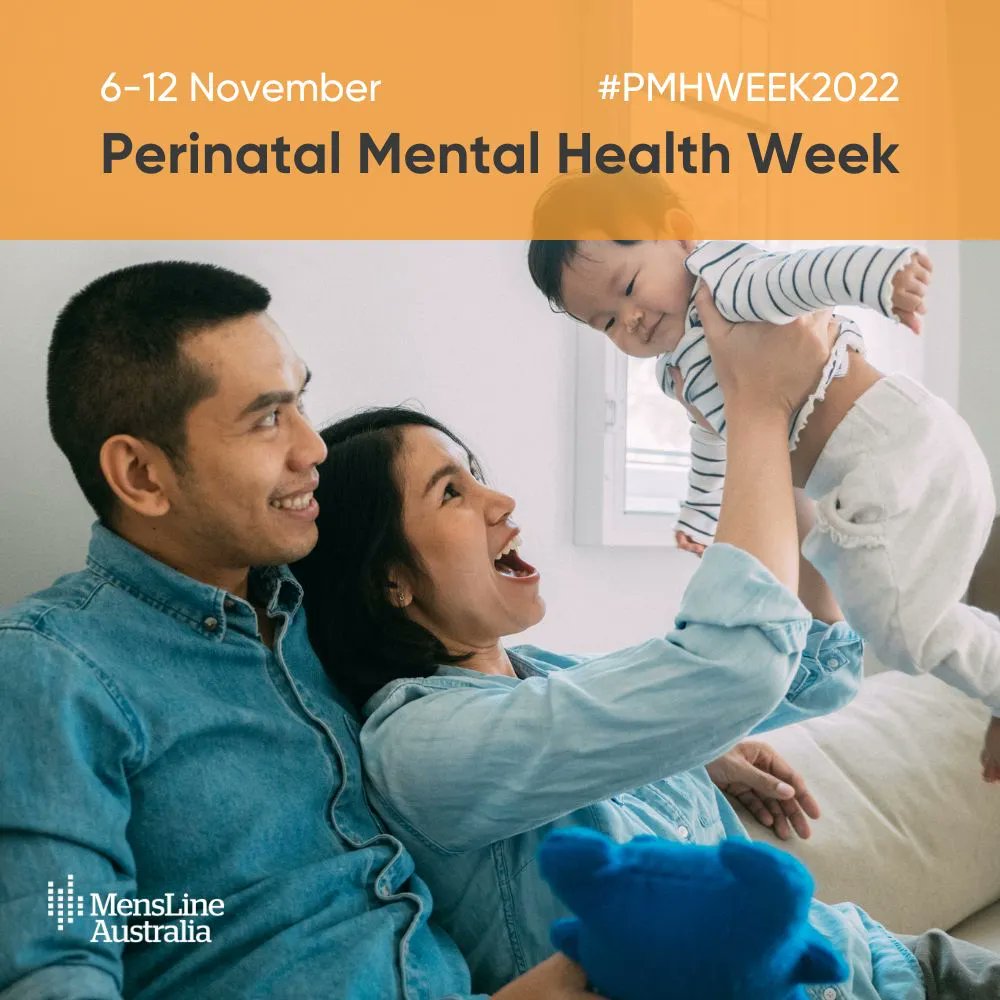 MensLine_Aus's tweet photo. Both new mums and dads can experience symptoms of perinatal depression or anxiety. If you or your partner need support, we encourage you to contact the @PANDANational helpline on 1300 726 306: https://t.co/qzNQoa1YLI
#PMHWeek2022 #PANDAWeek #PerinatalMentalHealthWeek https://t.co/tX02pDD49m