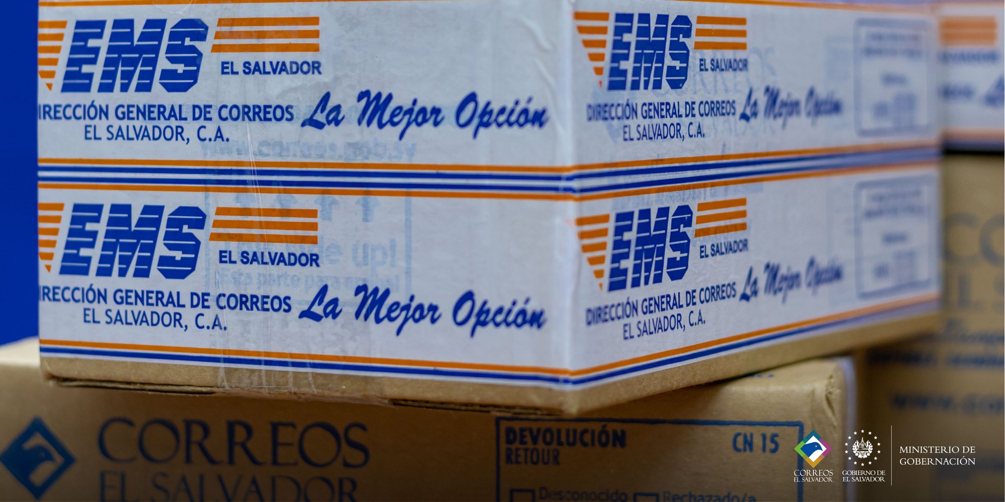 Correos de El Salvador on Twitter "Con nuestro servicio 𝙀𝙈𝙎 puedes