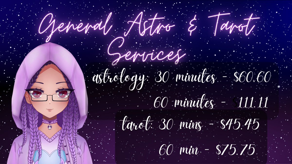 AfrogothicSoul's tweet photo. Services are open again! I'm an astrologer and tarot reader who has been practicing for over 5 years. My brand is to help people feel seen and advise them on how to approach problems + creative approaches to projects &amp; business. https://t.co/3vJ30nTie8