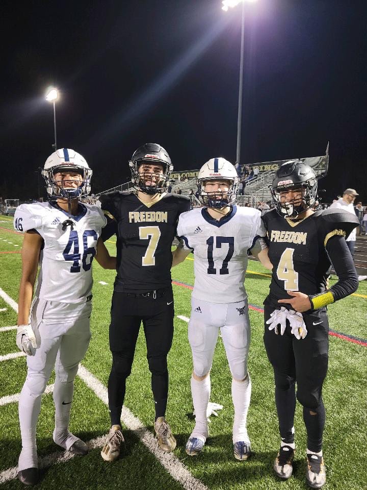 Kevin Barton (@kevinfinnbarton) on Twitter photo Unable to play in my final high school game due to sickness. Still am very grateful for my 4 years and all the relationships I’ve built. Senior Highlights dropping soon! <a href="/CoachBarnisky/">Coach Barnisky</a> <a href="/Mr_Schenck_/">Mr. Schenck</a> <a href="/andrejones1185/">Coach Andre Jones</a> @fhs_schwarz <a href="/sweatt_chris/">Coach Chris Sweatt</a> <a href="/FHSFB_Eagles/">Freedom Eagles Football</a> <a href="/FHSSOUTHRIDING/">Freedom - South Riding</a> Unable to play in my final high school game due to sickness. Still am very grateful for my 4 years and all the relationships I’ve built. Senior Highlights dropping soon! <a href="/CoachBarnisky/">Coach Barnisky</a> <a href="/Mr_Schenck_/">Mr. Schenck</a> <a href="/andrejones1185/">Coach Andre Jones</a> @fhs_schwarz <a href="/sweatt_chris/">Coach Chris Sweatt</a> <a href="/FHSFB_Eagles/">Freedom Eagles Football</a> <a href="/FHSSOUTHRIDING/">Freedom - South Riding</a>