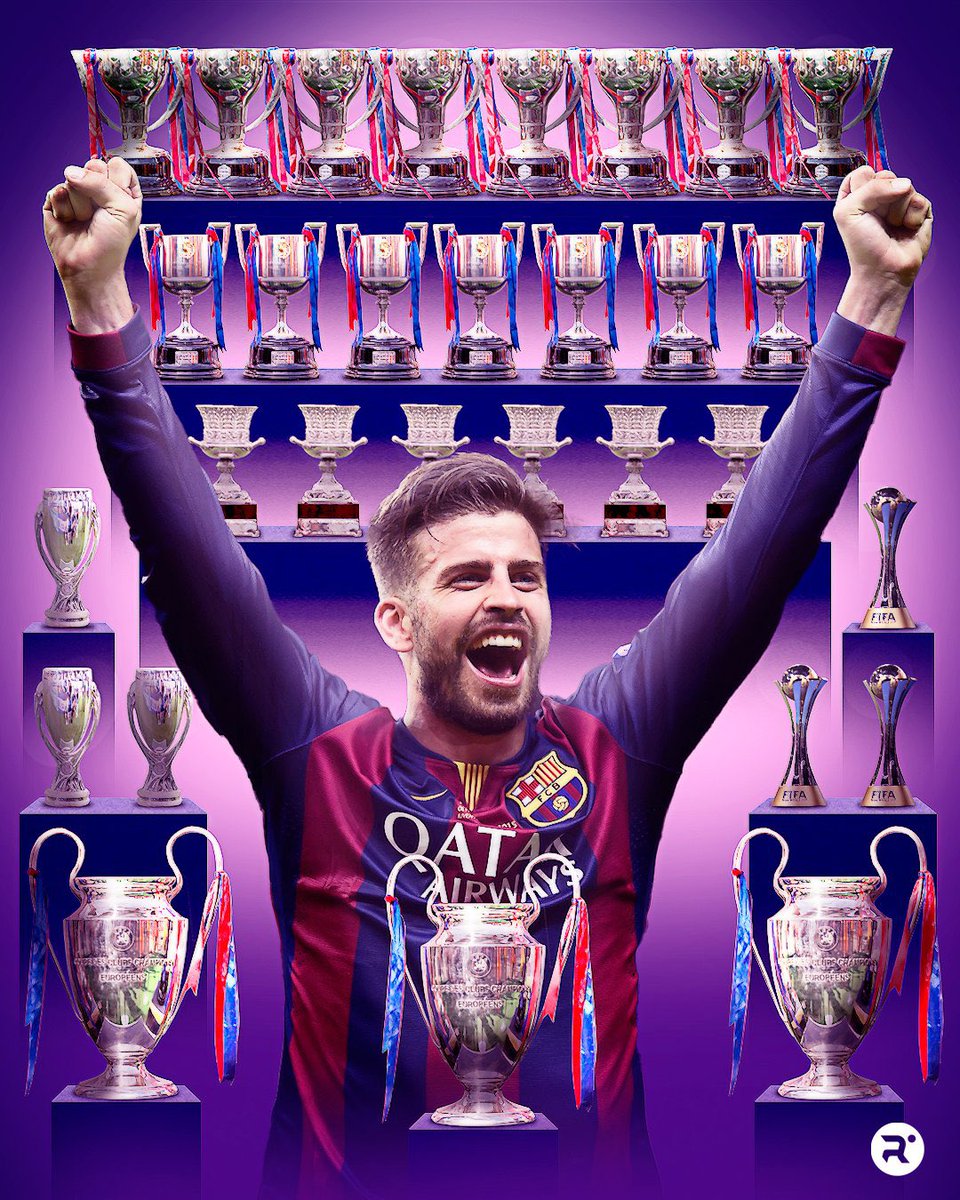 FCBarcelonaOFFS's tweet photo. 🏆GRACI3S PIQU3. https://t.co/gUA5q4UY3q
