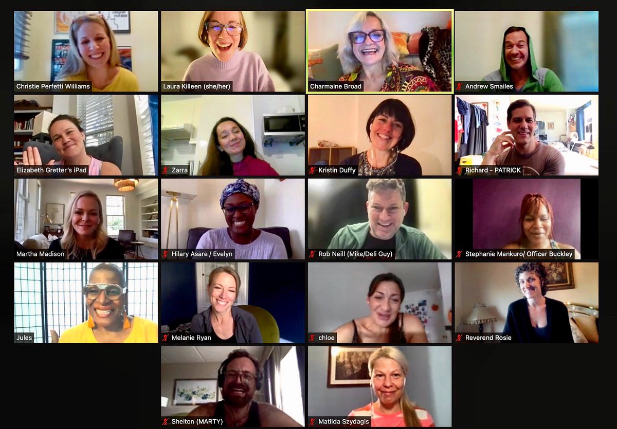 CarnyGirls's tweet photo. Today, 17 incredible artists gave of their time and talent to read my comedic screenplay, BENNY GO HOME. Stay tuned, as someday in the near future, Carnival Girls Productions is hoping to share a bigger and brighter version of BENNY with the world! Xo Christie 
#BennyGoHome https://t.co/W6YjiYYk5c