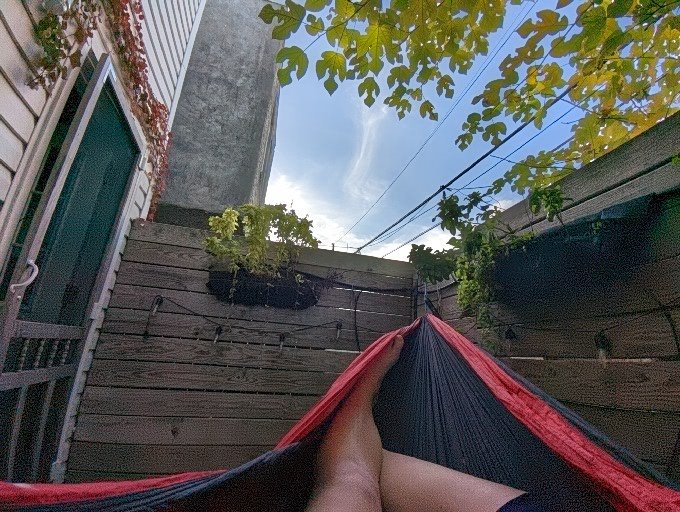 The return to hammock life!!
