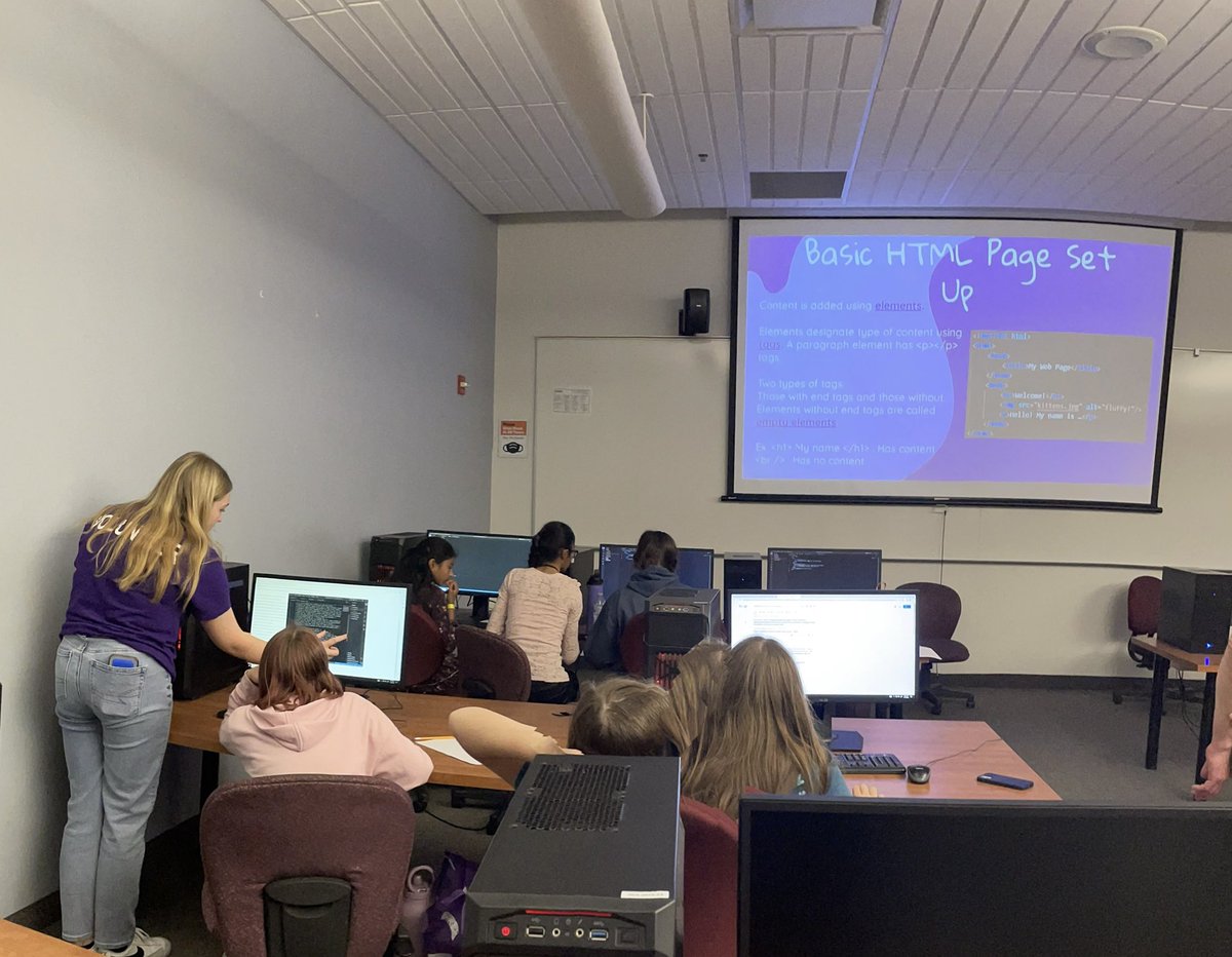 eermm's tweet photo. I’m judging an all-girls hackathon sponsored by @Carrier at #RochesterNY Institute of Technology today and am SO impressed with the girls and the students leading the event! #Inspiringconfidence #WomeninComputing @RITtigers https://t.co/MZpKdBRwhp