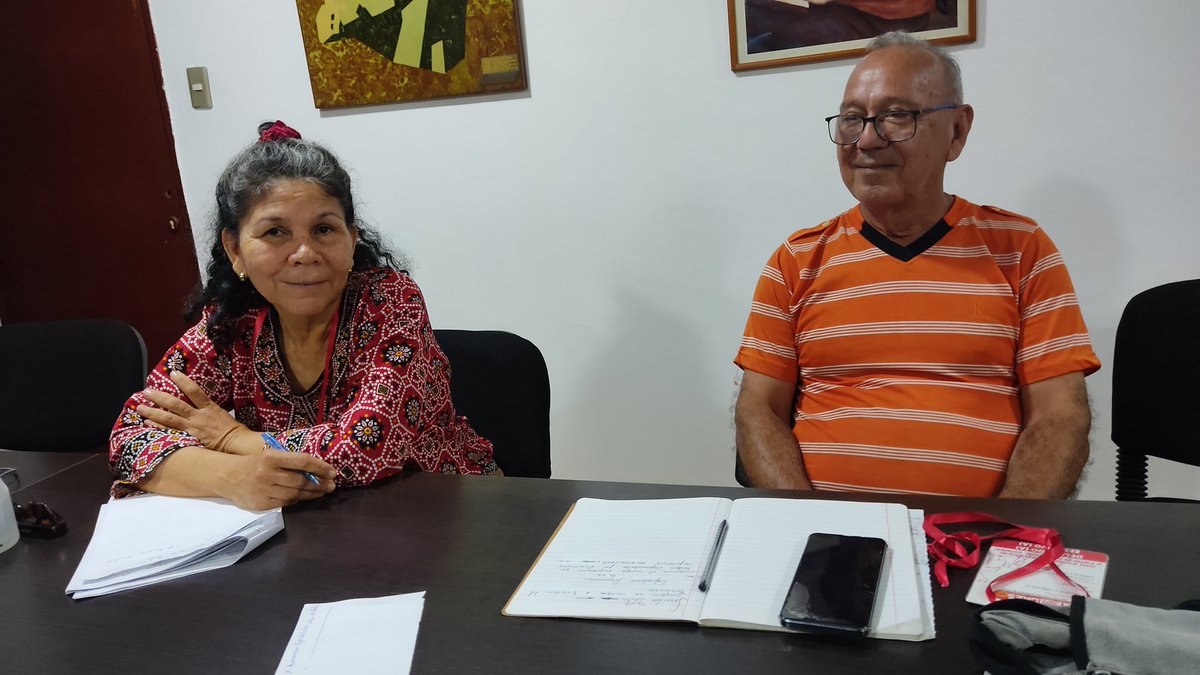 PCV_Venezuela's tweet photo. 📸 #AHORA Las y los delegados al #16CongresoPCV debaten la actualización de las tesis programáticas del partido; documento clave para la estrategia política de las y los comunistas venezolanos https://t.co/kmST9n4nvT