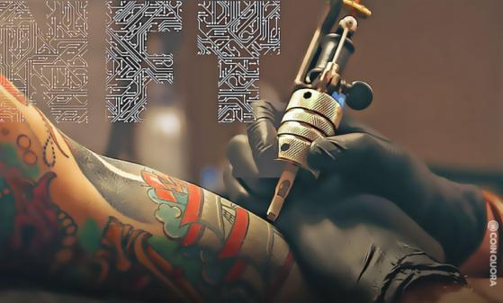 Soheil_SBabaei's tweet photo. It should beNoted that back inTheMonthOfJune,#BangBang sold theFirstEver #rewritable #tattoo as1/1 #NFT for100ETH,equivalent to around$100,000atTheTime.TheDigitalidentity of any individual will become vital in the future &might be even more important than your digital identity. https://t.co/eDXJxCzTqj