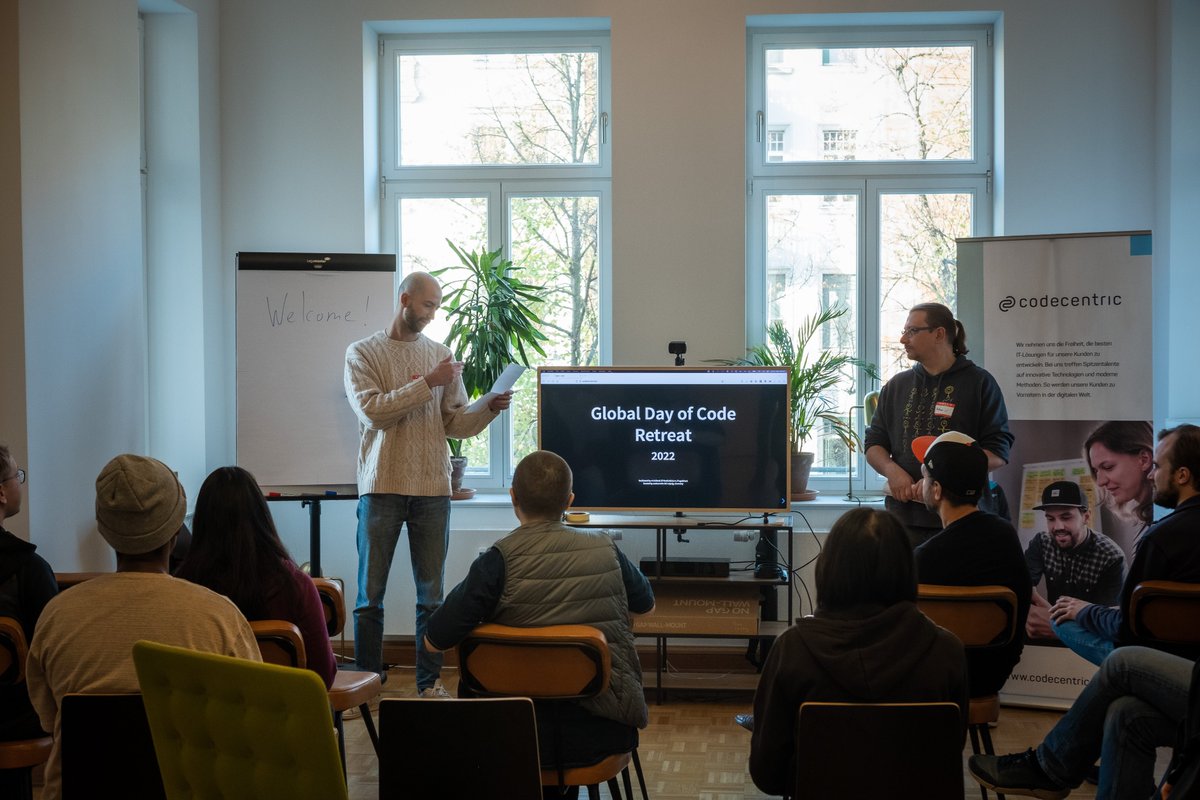 145ferdi's tweet image. #gdcr2022 @coderetreat in Leipzig is finished. Thanks to @codecentric for location &amp;amp; food. AND: thanks to all participants, it was great fun and everyone learned a lot today !👏👏👏