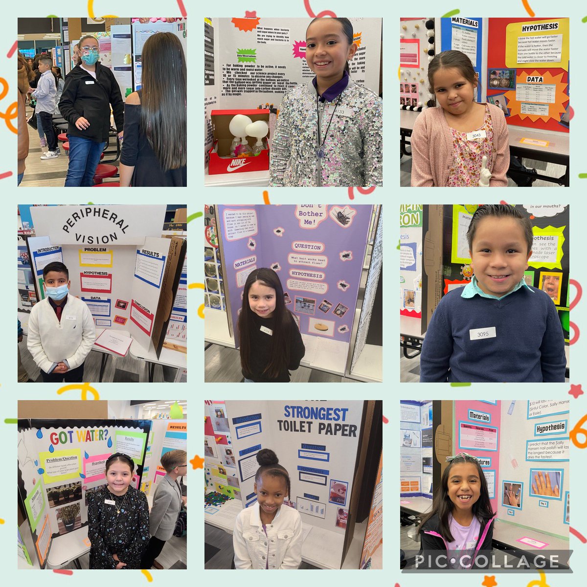 Great Job to our Heroes for representing our school so proudly at today’s district science fair! Way to #thrive 💜💜🫶🏻