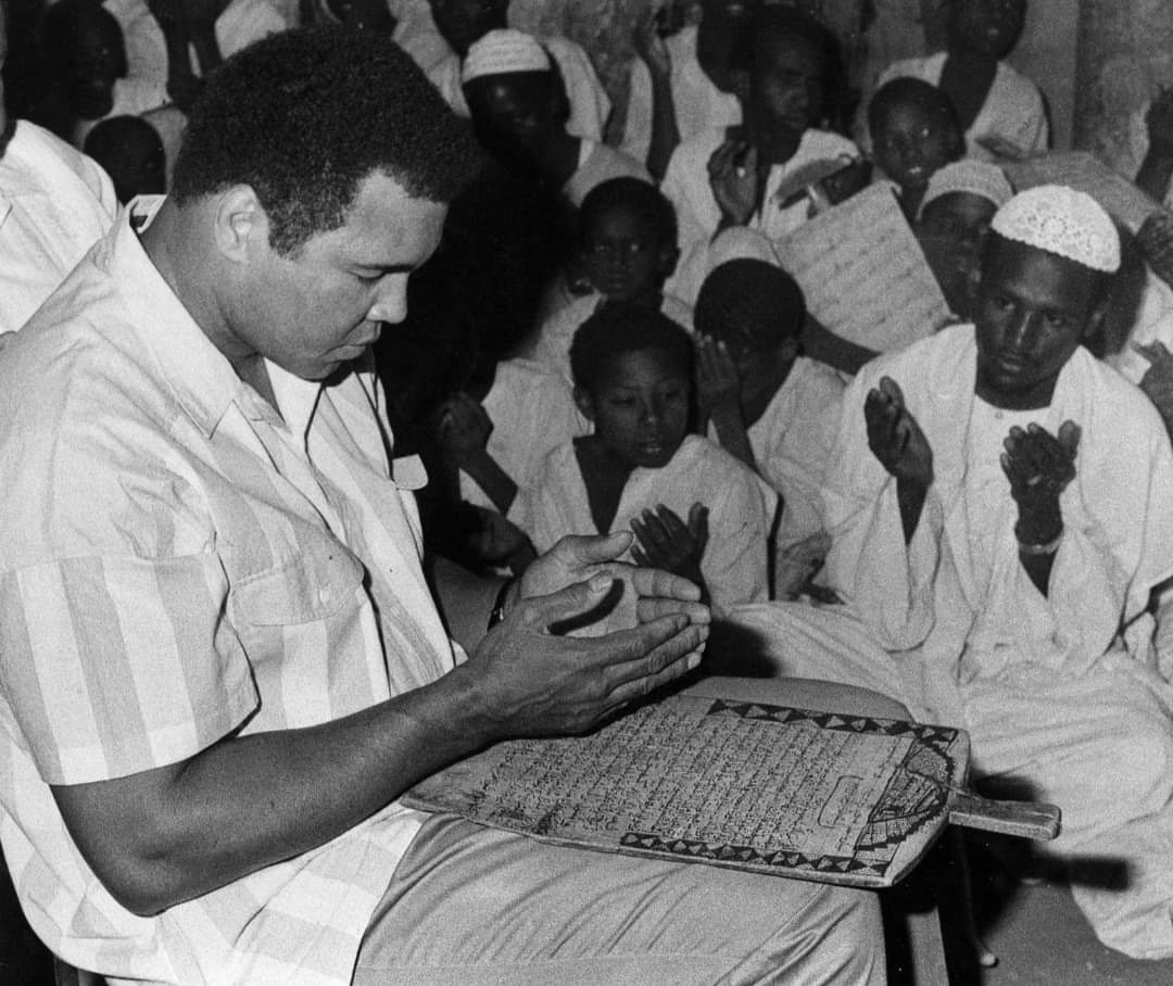 TrueWayy1's tweet image. "I asked Allah for wealth, He gave me Islam." – Muhammad Ali