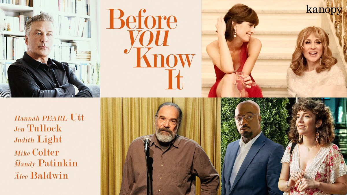 Kanopy's tweet photo. New to Kanopy!
BEFORE YOU KNOW IT (2019) A family secret thrusts codependent, thirty-something sisters (#HannahPearlUtt and #JenTullock) into a literal soap opera. Also starring #JudithLight and #MandyPatinkin. https://t.co/7f5jsN2gek @1091pictures #filmsthatmatter Available: 🇺🇸 https://t.co/zE3fIqcMvQ