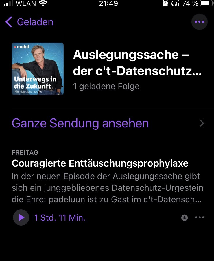 Seltsam, wie in meinem IPhone neuerdings #auslegungssache angezeigt wird <a href="/dasgesetzbinich/">Joerg Heidrich</a>