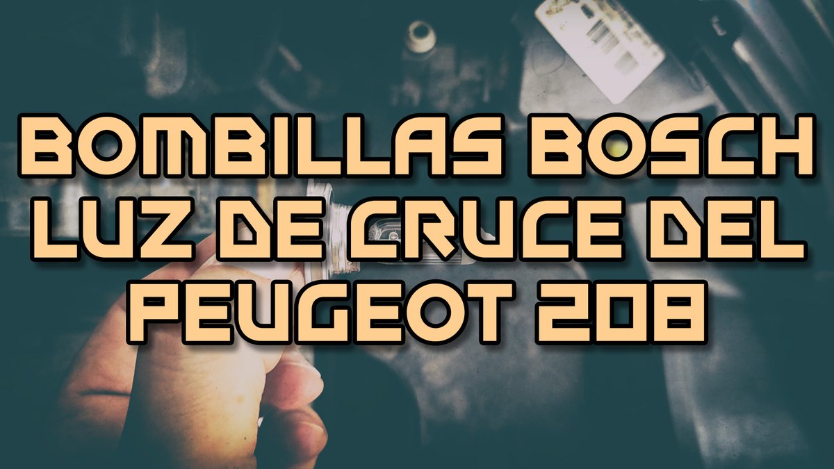tuanbyte's tweet photo. 📌 Aquí está el 🎥 del Cambio de Bombillas Bosch Luz de Cruce del Peugeot 208 1.6 BlueHDI 100cv 🚗 ❗ Clic ⏯️ en la url 🌍 para 👀❗ 👉 https://t.co/N4x85mSmVN 👈 #peugeot208 #headlights #faros #lights #iluminacion #bombilla #h7 #peugeot #208Style #philips #bosch #ledlights https://t.co/G2ch7UmlKb