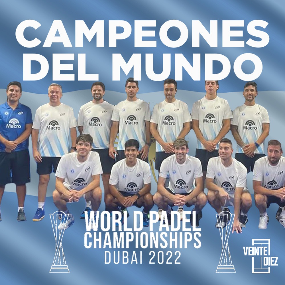 GRACIAS POR ESTA ALEGRIA 🇦🇷🏆

📷 <a href="/VeinteDiez/">VeinteDiez - PADEL</a>