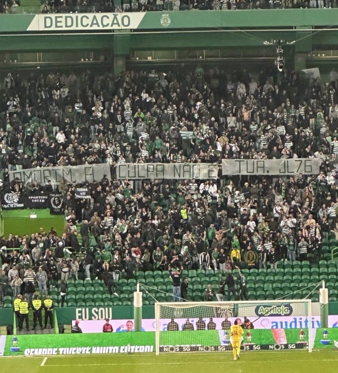 “Amorim, a culpa não é tua.” JL76