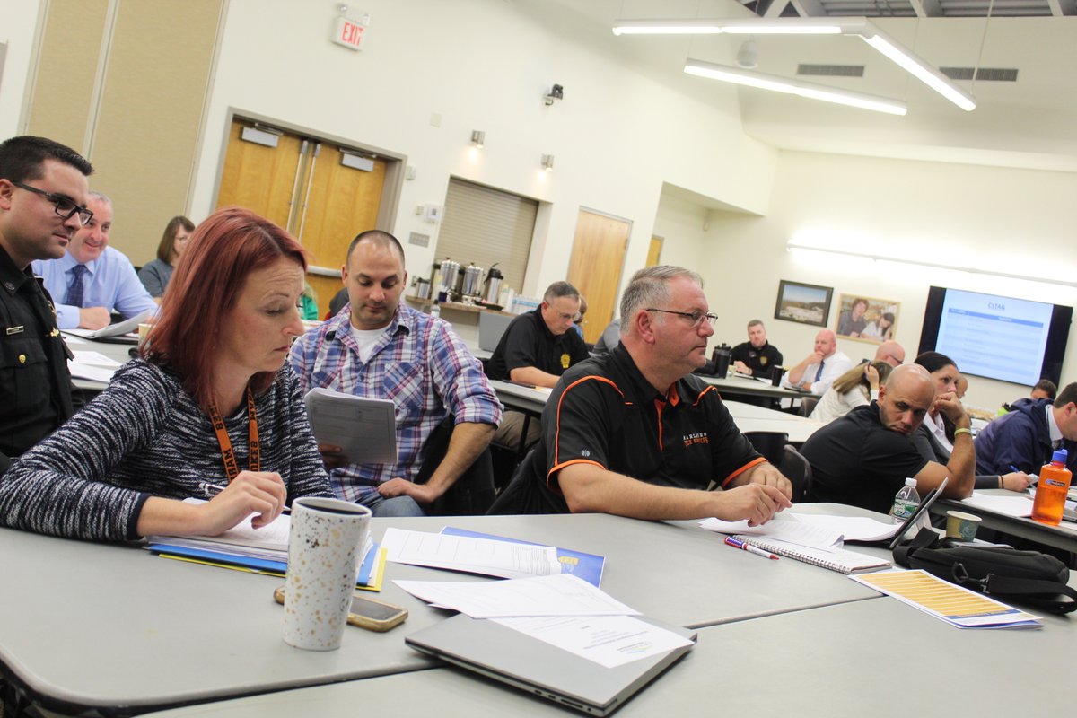 UlsterBOCES's tweet photo. School-based threat assessment teams from more than a dozen districts worked hands-on to answer key questions about processes &amp; protocols for threat assessment at an all-day interactive "Threat Assessment Training" offered through the MHRIC's regional School Security service. https://t.co/WE4p1fuAtO