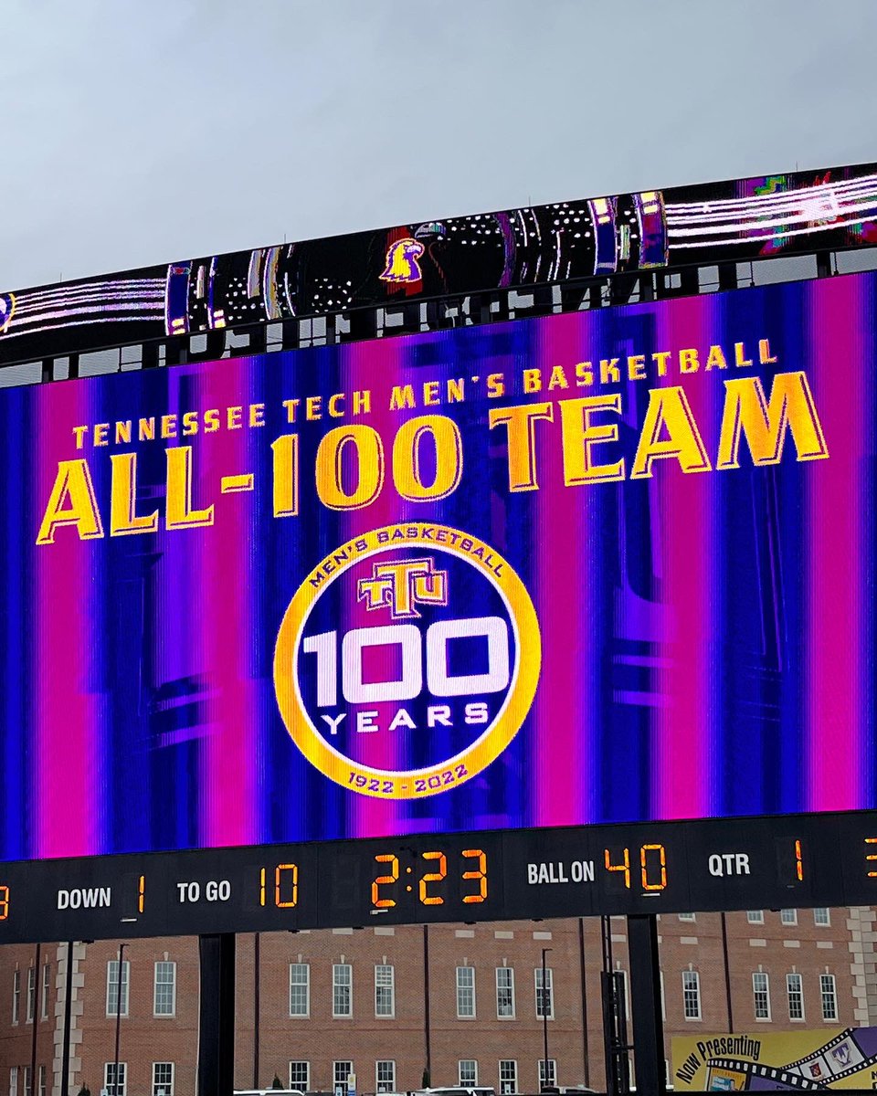 ACLadyMavsBball's tweet photo. Congrats are in order for our head coach, Coach Cupples! He was recognized today at his alma mater, Tennessee Tech, as one of the Top 100 basketball players in the program’s 100 year history! Well done Coach, we are so proud! https://t.co/txSeUgXp0x