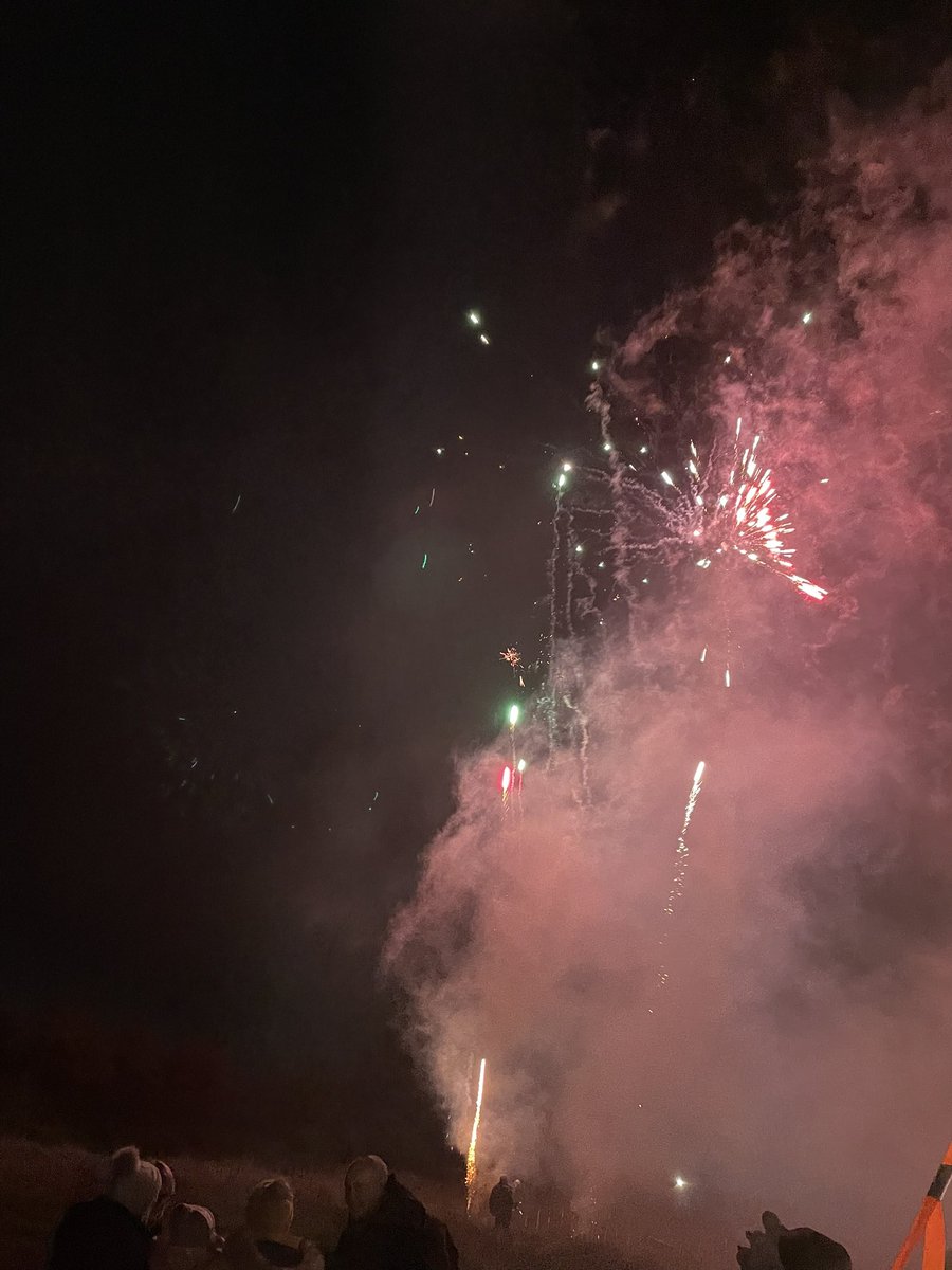 Lovely evening at the annual Bonfire and Fireworks night.