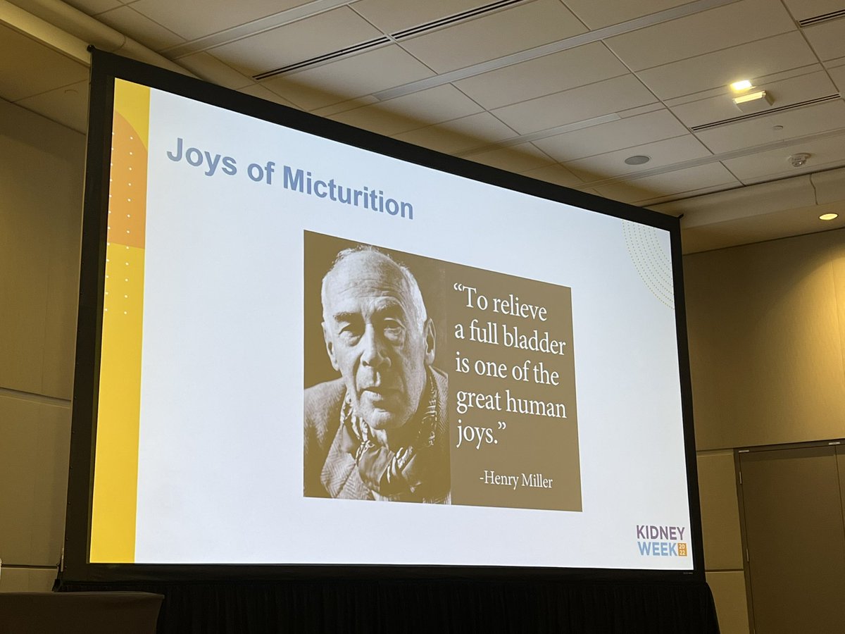 So much great information from <a href="/BrianBecknellMD/">Brian Becknell</a> on bladder development and maturation. He highlighted the gaps with the perfect amount of humor!  #ASNKids22