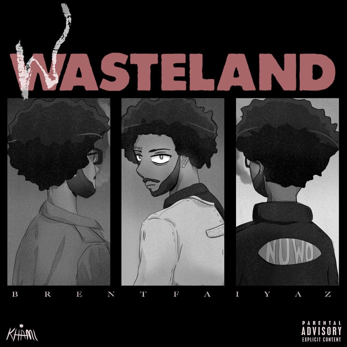khamichii's tweet photo. wasteland cover* drawn by me @brentfaiyaz #brentfaiyaz #wasteland https://t.co/RTEXDoo5vl