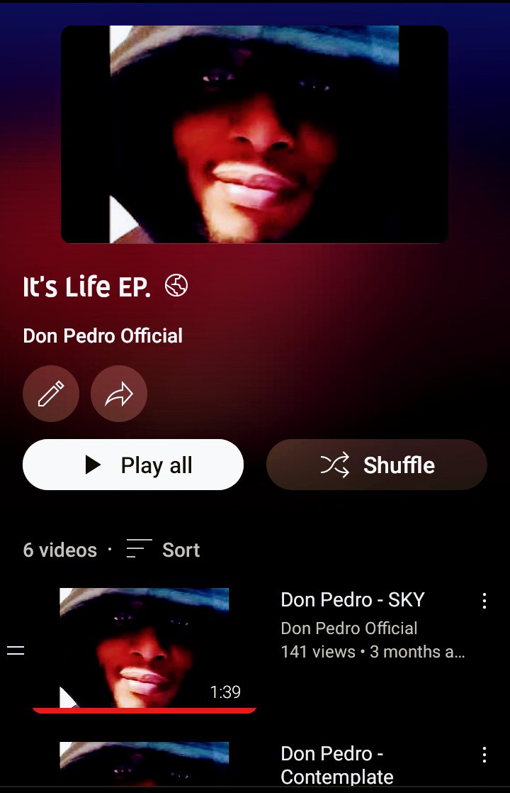 WickedArt1900's tweet photo. Check out my latest release It's Life EP. by Don Pedro @unitedmasters https://t.co/xavuPFCLB6 #unitedmaster #donpedro #itslifeep #YouTubeMusic #experiences https://t.co/irE9M3wsuV