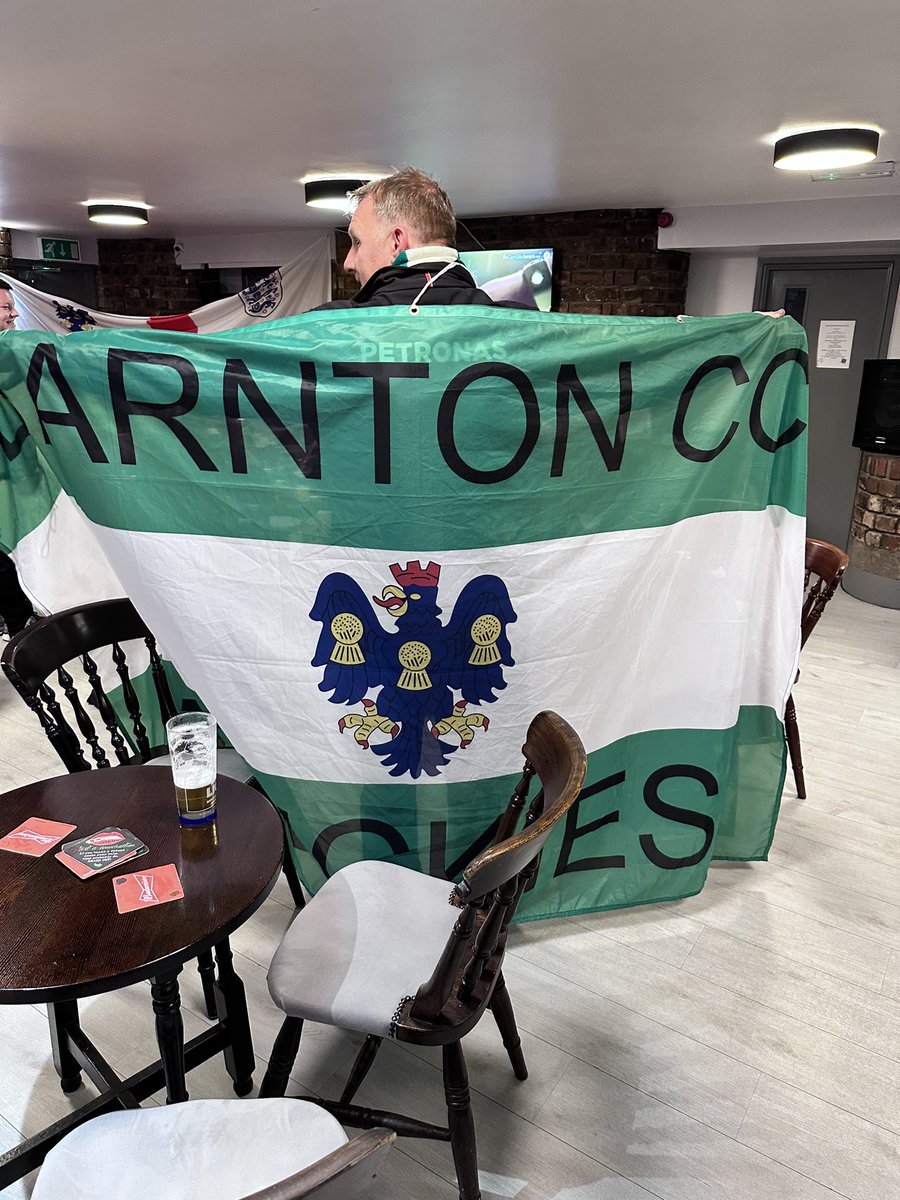 The gauntlet has been thrown down … <a href="/NorthwichVicsFC/">Northwich Victoria F.C</a> <a href="/AwayVics/">VICS AWAY DAYS</a> <a href="/theawayfans/">The Away Fans</a> <a href="/Awaydaydiaries1/">Awaydaydiaries</a> <a href="/nwcfl/">The NWCFL ⚽️</a> Most fans in Piney, best songs, best banter, most flags 👏👏👏( then they nicked the 3 points as well ) Enjoy your nite out in Douglas