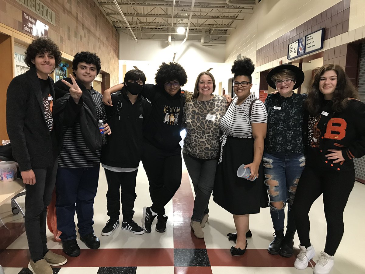 The high school vocal music department had 8 students audition for Northeast Kansas Music Educator’s District Honor Choir today! They truly represented what it means to be BRAVE! Way to go, Singing Braves! #204BravesPride