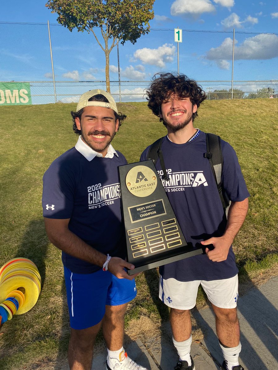 matt9official's tweet image. Making history, first time Atlantic East Conference Champions! #VamosSaints #Matt9 #NCAASoccer