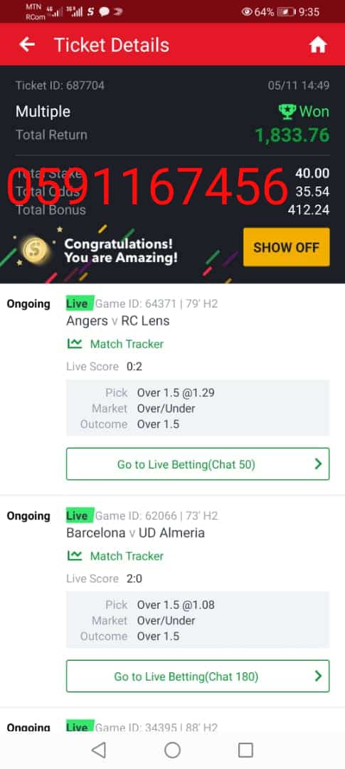 Bra_kingsize's tweet photo. 35 odds prediction win🏆🏆 https://t.co/s0HWqdDOFI
