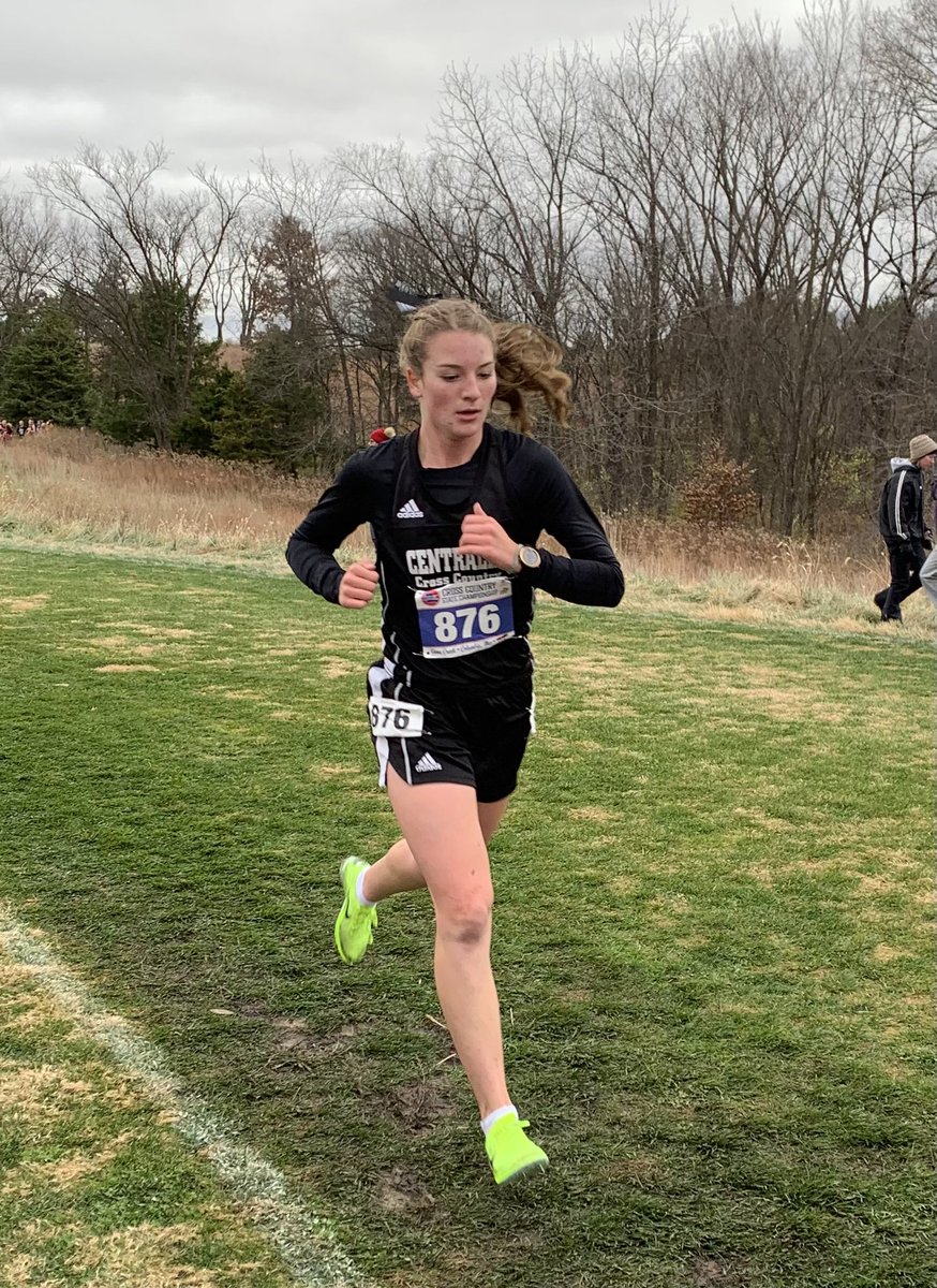 Jozelynn Bostick breaks Centralia’s State Meet Record at 19:53.0 finishing in 11th place for the highest State Finish in School History!