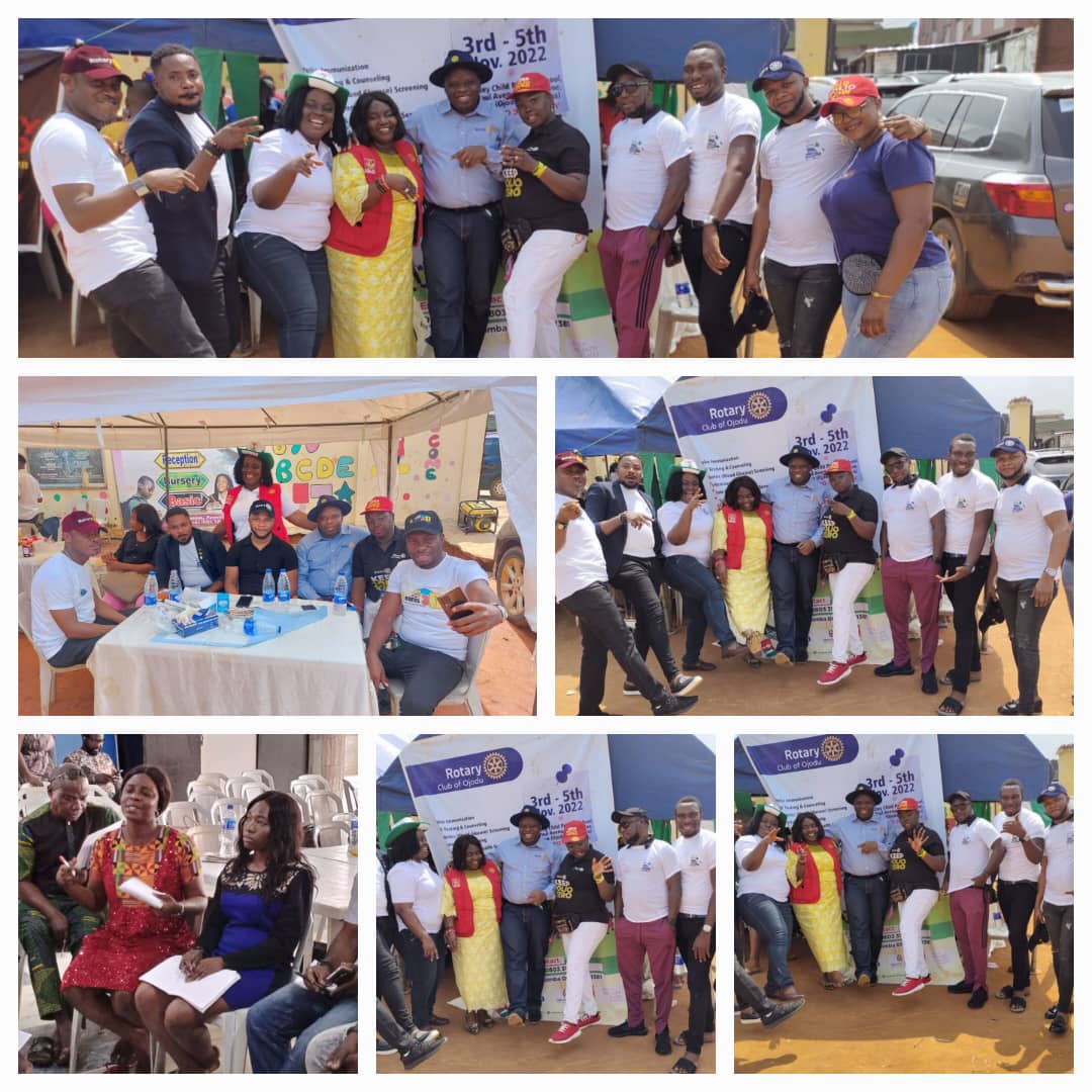 OjoduRc's tweet photo. “Every community is called to be an instrument for the liberation and promotion of the poor.” – Jonathan Pryce

Thanks @OjoduRc for the successful completion of the 3days #rfhd2022 @Rotary9110 @Rotary 

#charity #Rotary  #communityservice #serviceaboveself #rhfd #Medical https://t.co/qbK0OmWCBg
