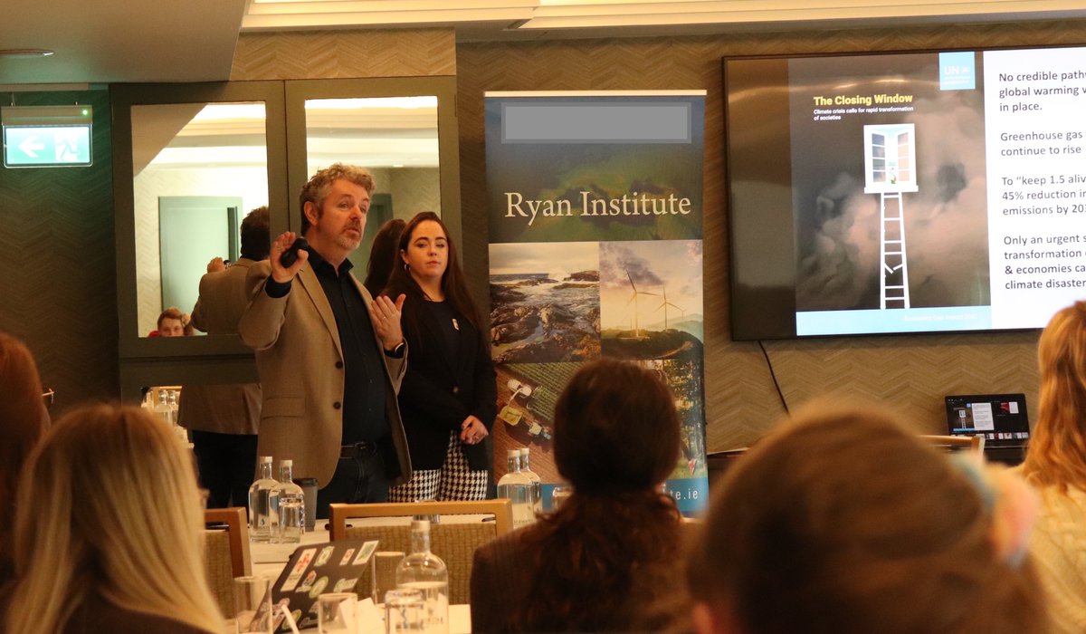 RyanInstitute's tweet photo. Did You Know? The @UniofGalway @RyanInstitute has run the #Galway #City #Climathon in partnership with @portershed every year since 2016. Seven years of #Climate #Innovation capacity building in action!

 @EITeu @ClimateKIC https://t.co/WJ0G0Q1OEN