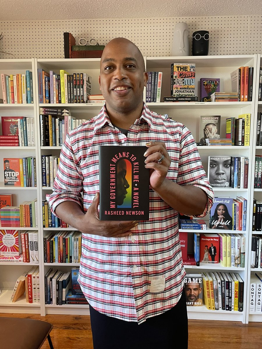 I’m so happy I found time to drop by @BlackPearlBooks and sign copies of “My Government Means to Kill Me.” Black Pearl Books is charming, well-stocked, independent, and family-owned! Love to see it!