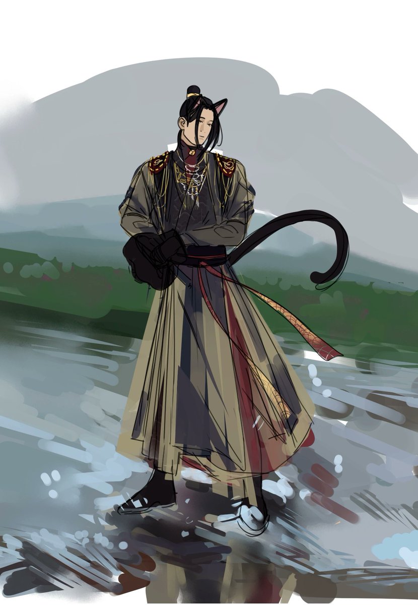 rtyuehe_32's tweet photo. #wip #mdzs #mdzsfanart #JiangCheng #wanyin #jiangchengfanart #Halloween https://t.co/0BuAkAzMNr