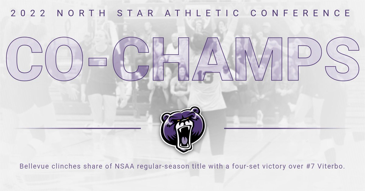 STATEMENT. WIN. 😤

With a dominant victory over Viterbo, one of the top teams in the country, the Bruins clinched a share of the 2022 NSAA regular-season title. 💜