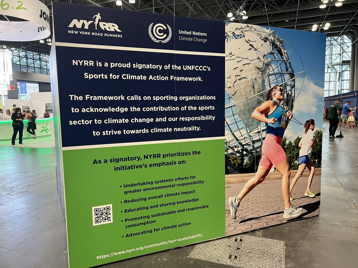 AlexandraCrisc's tweet photo. If you didn’t get a chance to check out the Sustainability Cube at the @nycmarathon Expo…
@nyrr @GoodwillNYNJ @CityHarvest @UNFCCC #sustainability #marathon #running #sportforclimateaction https://t.co/43f1kdDD9P